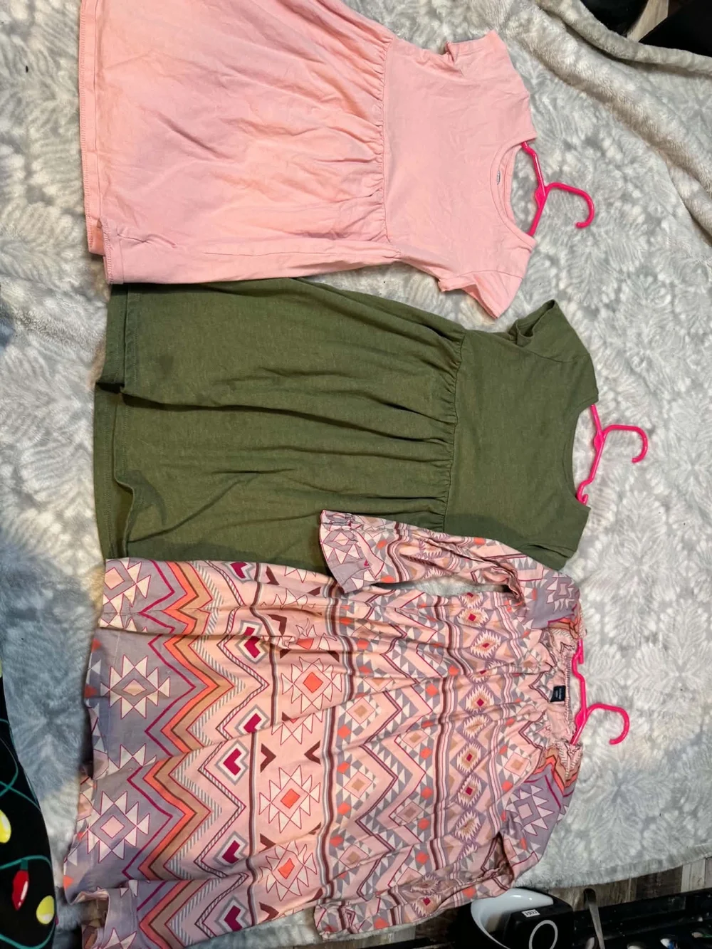 Old Navy Girls' Light Pink Short Sleeve Tee